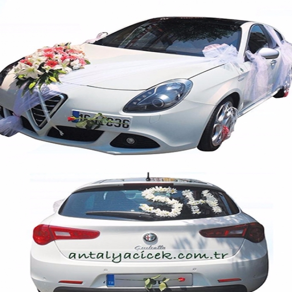  Döşemealtı Çiçek Siparişi Araba Süsleme 3