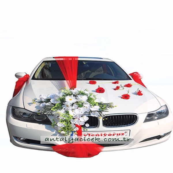  Döşemealtı Çiçek Siparişi Araba Süsleme 8