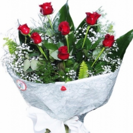  Döşemealtı Çiçek Gönder 7 Gül Buketi