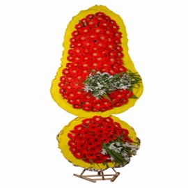  Döşemealtı Çiçek Siparişi Düğün ve Açılış Çiçeği 1 (Gelin Duvağı)