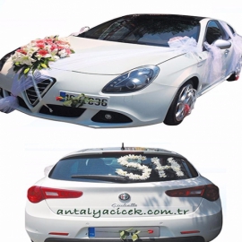  Döşemealtı Çiçek Siparişi Araba Süsleme 3
